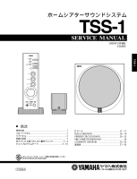 Yamaha TSS-1 - Service Manual